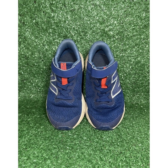 New Balance Arishi v4 Toddler Size 11C Blue Red Walking Shoes PreSchool Sneakers - Picture 6 of 9